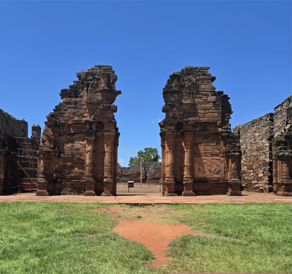rovine della missione di San Ignacio in Argentina